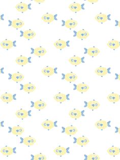 'School of Fish' Wallpaper by Tea Collection - Daffodil Fun Wallpaper, Fish Wallpaper, Fabric Wall Art, Wallpaper Rolls, Peel Stick Wallpaper, Eco Friendly Paper, Paper Material, Tea Collection, Wallpaper Panels