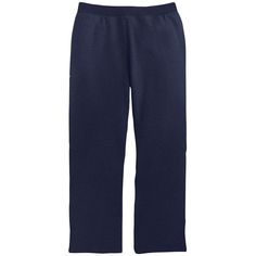 Buy the Hanes EcoSmart Open Leg Fleece Women's Sweatpants at Michaels. com. The pocket-free design features a flat stretch waistband for a sleek, simple silhouette. Finished with open-leg hems, Hanes women's sweatpants are available in an array of colors for even more everyday options. So soft and cozy, Hanes EcoSmart® women's sweatpants are crafted from a plush blended fleece featuring cotton sourced from American farms. The pocket-free design features a flat stretch waistband for a sleek, simp Full Length 4-way Stretch Sweatpants, Hanes Sweatpants, Navy Cotton Sweatpants With Pockets, Sporty Full-length 4-way Stretch Sweatpants, Navy Cotton Sweatpants Sportswear, Fleece Women, Cropped Camisole, Style Finder, Simple Silhouette