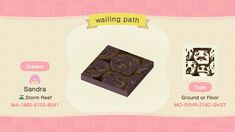 the game's menu features an image of a chocolate box and some other items