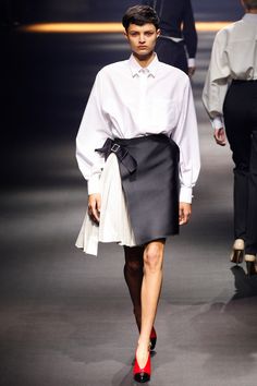 Fashion Week 2016, Leather Apron, Copenhagen Fashion Week, Runway Collection, Vogue Paris, Summer 2016