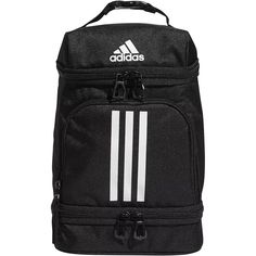 This adidas Excel 2 Insulated Lunch Bag is the perfect accessory for anyone who wants to keep their lunch cool and fresh. With a sleek black and white design, this lunch bag is both stylish and functional. Measuring 12 inches in height, 8 inches in length, and 6.5 inches in width, it is the ideal size for carrying all types of lunches. The bag is made from high-quality materials and features the adidas logo, making it a must-have for any fan of the brand. It is perfect for use at work, school, o Jr High, Lunch Tote Bag, Backpack Lunch Bag, Ice Pack, Lunch Tote, Travel Duffel, Lunch Bags, Insulated Lunch Bags, Black And White Design