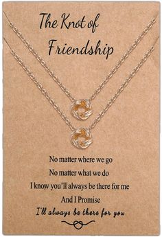 Metal Friendship Necklaces, Metal Necklaces For Friendship, Gold Metal Necklace For Best Friend Gift, Gold Necklaces For Friendship And Mother's Day, Gold Necklaces For Mother's Day And Friendship, Best Friends Long Distance, Friends Long Distance, Best Friend Long Distance, Long Distance Birthday