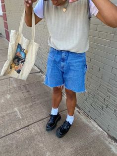 Docs With Jorts Men, Dad Style Outfits, Dad Style Aesthetic, Masc Summer Outfits, Versatile Clothing, Summer Outfits 2024