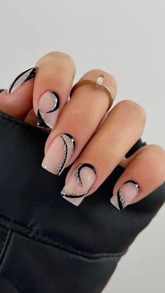 New Year Nails Design 2024, Nails Care, Graduation Nails, Fancy Nails Designs, Spring Nail Designs, Simple Gel Nails, French Nail Designs, Pretty Nail Art Designs, Pretty Nail Art