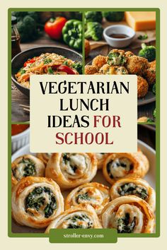 Crazy Simple Vegetarian School Lunch Ideas Easy Vegetarian School Lunches, Food For Lunch At School, Fall School Lunch Ideas, Easy To Go Lunch Ideas, School Lunch Ideas Vegetarian, Cheap Vegetarian Lunch, Vegetarian Lunch Meal Prep