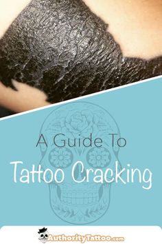 a woman's arm with black ink on it and the words, a guide to tattoo