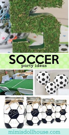 soccer themed party ideas for kids and adults