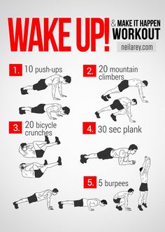 Wake Up Workout, Workout Morning, Ab Workout At Home, An Exercise, Trening Abs, Gym Workout Tips, Workout Guide, Morning Workout, In The Gym