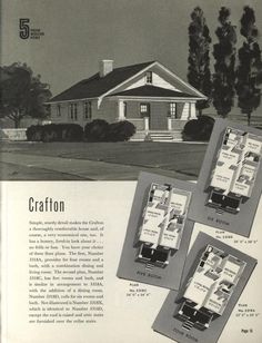 an advertisement for the craftsman's floor plan, with three rooms and two bathrooms