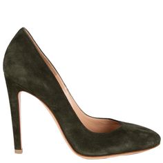 100% authentic Gianvito Rossi Florence round-toe pumps in olive green suede. Brand new. Measurements Imprinted Size 36 Shoe Size 36 Inside Sole 23.5cm (9.2in) Width 7cm (2.7in) Heel 10cm (3.9in) All our listings include only the listed item unless otherwise specified in the description above. Olive Green Shoes, Round Toe Pumps, Pumps Shoes, Round Toe Heels, Green Suede, Green Shoes, Gianvito Rossi, Pump Shoes, Forest Green