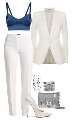 Chique Outfits, فستان سهرة, Fashion 2020, Work Attire, Business Outfits, White Pants