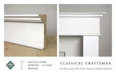 the front and back sides of a white cabinet