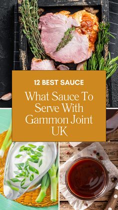 What Sauce To Serve With Gammon Joint UK (12 Best Sauce) Side Dishes For Gammon, Sauce For Gammon, Roast Gammon, Gammon Steak, Gammon Recipes, Best Sauces, Homemade Sauce Recipes, Mint Sauce