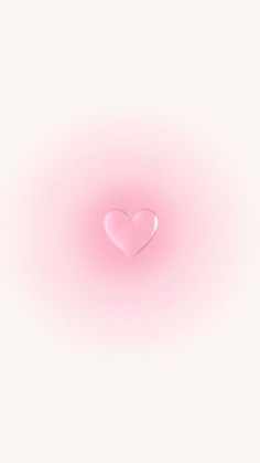 a pink background with a heart shaped object on the left and right side of the screen