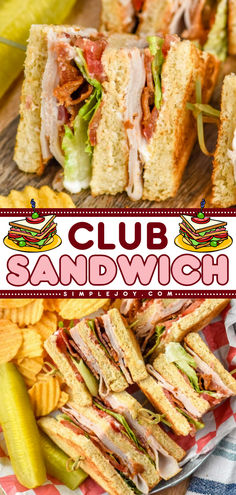 "You just can’t beat the classic club sandwich! This recipe is so easy to make, but will absolutely hit the spot!

" Club Sandwich For Party, Mini Club Sandwiches For Parties, American Club Sandwich, Ultimate Club Sandwich, Cali Club Sandwich, Club Sandwich Ideas, Subs Recipes Sandwiches, Homemade Club Sandwich, Easy Club Sandwich Recipes