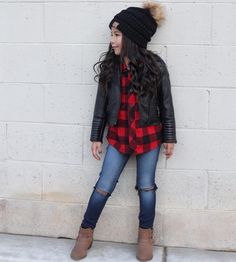 Ripped Knee Jeans, Girls Fall Outfits, Kids Fashion Clothes, Tween Outfits, Baby Outfits, Stylish Kids