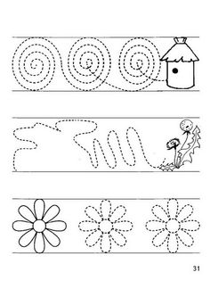 the worksheet for writing numbers and flowers