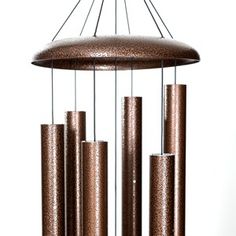 a wind chime hanging from the ceiling