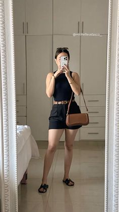 Short Ootd, Short Social, Venus Fashion, Modesty Outfits, Effortlessly Chic Outfits, Shein Outfits, Casual Day Outfits, Elegante Casual, Classy Work Outfits