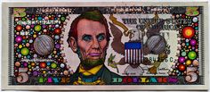 an american one dollar bill with the image of abraham lincoln on it's face