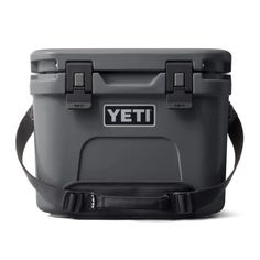 the yeti cooler is shown on a white background