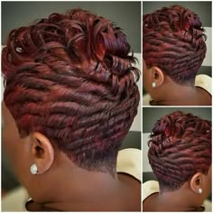 Short Spiked Hairstyles For Black Women, Freeze Curls Hairstyles, Freeze Curls On Short Hair, Short Hair Styles For Black Women 2023, Freeze Hairstyles For Black Women, Short Sassy Hair Black Women