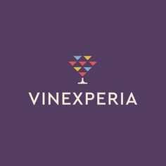 the logo for winexperia, an online store that sells wines and drinks