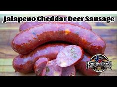 How to Make the BEST Jalapeno Cheddar Deer Sausage... This Will BLOW YOUR MIND! - YouTube Cheddar Jalapeno Sausage Recipe, Deer Sausage Recipe, Venison Summer Sausage Recipe, Venison Jerky Recipe, Deer Sausage, Homemade Mac And Cheese Recipe Easy