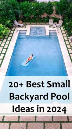 🌟 You won’t believe these 20+ stunning small pool ideas that make your Dream Backyard Pool a reality! 🏡 From chic Backyard Pool Landscaping to dreamy Pools Backyard Inground designs, these are perfect for creating your own oasis. Whether you’re dreaming of Dream Pools or an Inground Pool With Pool House 🏊, these New Pool Ideas will elevate your outdoor space! 🌿 Dive into the best Backyard Pool Design that feels like it's straight out of your Dream House Rooms. Perfect for Courtyard Gardens De... Landscaping Around Pool, Small Inground Pool