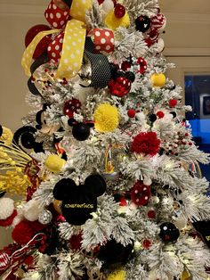 Mickey Mouse Christmas Tree, Mickey Mouse Christmas, Christmas Tree, Christmas