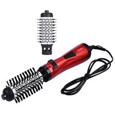 Professional Hair Dryer Rotary Brush Machine 2 in 1 Multifunction Hair Curler Curling Iron Wand Styling Tools Style your hair like a pro with this Hot Tools 2-in-1 Hair Dryer and Curler! With 3-speed temperature control and 2-inch barrel, you can achieve any look you want with ease. Available in a stunning red color. #haircare #professionaltools #hottools #multifunction #hairdryer #eBay #eBayStore #eBaySeller #ProfessionalHairDryer #Electric #HotTools Rotating Hair Dryer, Rotating Curling Iron, Professional Hair Dryer, Hair Dryer Brush, Hair Iron, Hair Dryers, Hair Curler, Hot Tools, Hair Rollers