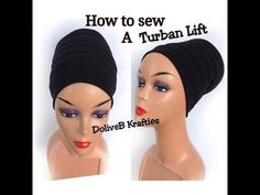 Tichel Volumizer, How To Make Turban, Turban Headband Tutorial, Diy Turban, African Inspired Wedding, Sewing Hems, Crochet Turban, Crochet Hat For Beginners