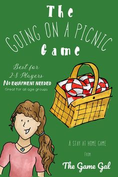 Picnic Game Ideas, Picnic Games For Kids, Indoor Group Games, Guessing Games For Kids, Picnic Activities, Picnic Games, Summer Themes, School Age Activities, Indoor Picnic