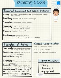 an info sheet describing how to use running a code