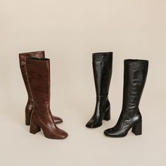 Mode Ulzzang, Womens High Boots, High Heeled Boots, Barefoot Shoes, Fall Fits, Pretty Shoes