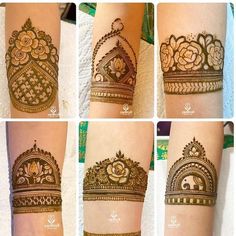 hendi tattoos on the legs and arms, all done in different styles with flowers