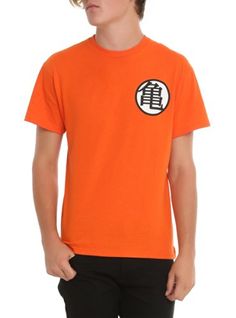 Dragonball Z - Kame Symbol T-Shirt Size M, $25. BUY NOW! Hipster Man, Orange T Shirts, Anime Shirt, Holiday Ideas, Hot Topic