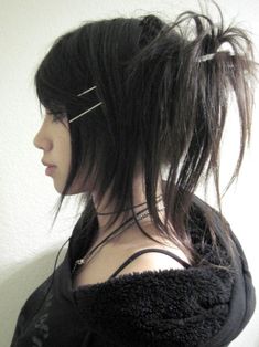 Y2k Punk Hairstyles, Goth Aethstetic, Punk Hairstyles Women, Alternative Hairstyles Long, Goth Hairstyles, Theatre Production, Lady Baby, Y2k Hair, Y2k Hairstyles