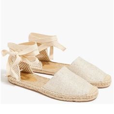 Brand New Without Box Size 7.5 Sand Village, Uniform Shoes, School Uniform Shoes, Canvas Sandals, Espadrilles Shoes, Summer Porch, Lace Up Espadrilles, Slip On Espadrilles, Closed Toe Sandals