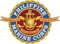 the philippines marine corp logo is shown