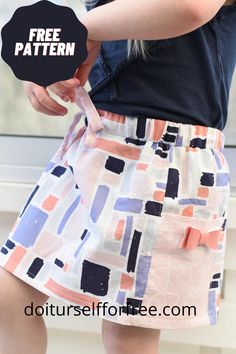 Discover an extensive collection of complimentary sewing patterns sourced globally at doiturselfforfree.com. Craft exquisite items for individuals of all ages, including children, babies, men, women, and even home decor—all at no cost. Access these free patterns conveniently in PDF format. Everyday Skirt, Everyday Skirts, Back Piece, Active Kids, Basic Design, Woven Fabrics, Back Pieces