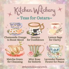 Ostara Food, Wholesome Witch, Witch Cafe, Witch Recipes, Witchy Kitchen, Wiccan Magic, Witch Spirituality, Kitchen Witchery