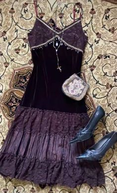 Whimsigoth Style Outfits, Whimsygoth Summer Outfits, 90s Whimsy Goth, Whimsygoth Clothes, Whismgoth Outfits, Summer Outfits Goth, Whimsigothic Outfits, Whimsigoth Summer