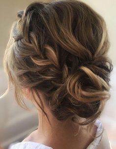 Braided Updo Wedding, Updo Wedding, Braided Hairstyles Updo, Penteado Cabelo Curto, Wedding Hairstyles Updo, Wedding Hairstyle, Short Hair Updo, Boho Braids, Wedding Hair And Makeup