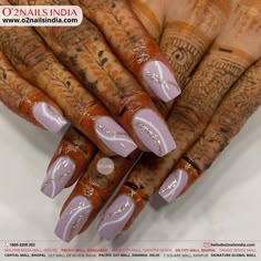 "Celebrate Love and Elegance with our Bespoke Wedding Nail Art Designs 💖💅" Welcome to O2 Nails India 👇 📞 1800 4200 202 🌎 https://o2nailsindia.com/ #weddingnails #weddingnailart #weddingnailinspo #weddingnaildesign #weddingnail2023 #nailart #nailpolish #naildesign #nailsnailsnails #nailsofinstagram Simple Nail Art Designs For Wedding, Nails Of Bride, Wedding Party Nails Art Designs, Bridal Nails Wedding Elegant Indian, Gel Nails For Indian Wedding, Gel Nail Art Designs For Wedding, Glitter Line Nail Art, Simple Bridal Nail Art, Trendy Wedding Nails 2023