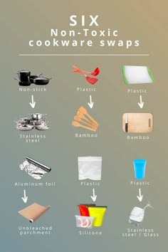 six non - toxic cookware swaps