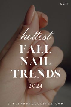 Are you looking for cute fall nails that you can recreate in the salon? If so, you need to see this post! Nail Color Trends Right Now, Nails Summer To Fall, Summer To Fall Nails 2024, Transition Nail Color Summer To Fall, Fall Nails For Wedding Guest, Fall 24 Nail Trends, Nail Ideas September 2024, Nail Trend Fall 2024, September Manicure Ideas