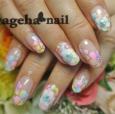 #nail #nails #nailart Japan Nail, Beautiful Nail Art, Nail Art Inspiration, Floral Nails