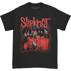 Officially licensed merch from Slipknot Band Frame T-Shirt available at Rockabilia. Shop now Slipknot Band Frame T-Shirt | Rockabilia Merch Store Vintage Band Shirts, Desired Wardrobe, Slipknot Band, Grunge Fits, Silly Clothes, Emo Clothes, Goth Shirt, Band Outfits, Metal Shirts