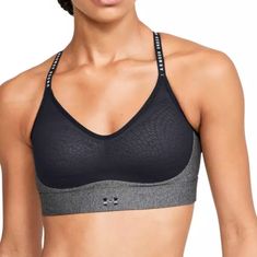 I Was Excited For This But Unfortunately Too Small. Great Quality And Breathable Design. Size Small. Great For Yoga, Workouts, Jogging Or Just Wearing As A Bra!! From The Company: -Light Support Sports Bra -Molded, Pu-Injected One-Piece Padding For Enhanced Comfort And Coverage -Mesh Panels Adds Breathability -Heatgear Fabric Delivers Superior Next-To-Skin Feel -Material Wicks Sweat And Quickly Driees -Abric : 87% Polyester / 13% Elastane Running Bra, Supportive Sports Bras, Sport Bra Top, Racerback Sports Bra, Soccer Training, Black Sports Bra, Sport Bra, Under Armour Women, Sports Bra Sizing